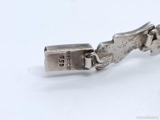 Collar Plata 950 Artesanía Mexicana Flores Amatist