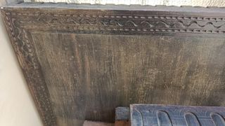 Tavolo Fratino - intagliato 100x125 cm