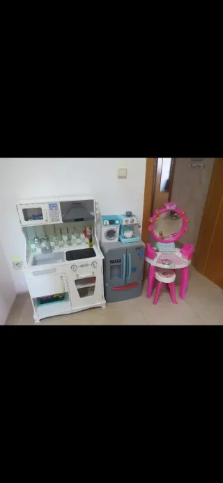 Cocina,Frigorifico,lavadora,cafetera,tocador