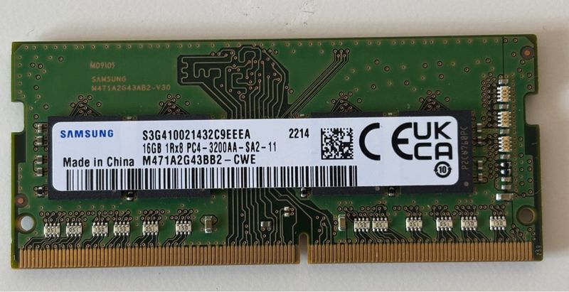 Samsung 16GB DDR4 PC4-3200AA RAM