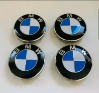 4 CENTROS BUJE RUEDA LLANTA UNIVERSALES BMW 68MM