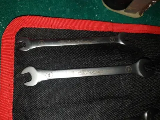 Juego 12 llaves fijas Ega Master en manta