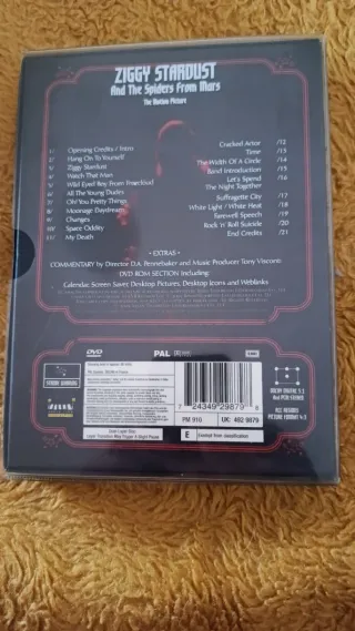 DVD Ziggy Stardust 30th Anniversary