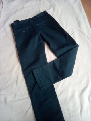 Pantalones niño azul marino