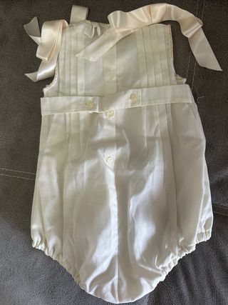 Pelele de ceremonia para bebé