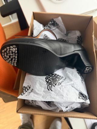 Zapatos Flamenco Pasarela Negros Talla 36