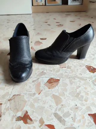 Scarpe eleganti tacco comodo 38