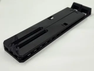 Soporte elevador portátil negro/blanco