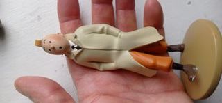 Figura TINTIN - El Cangrejo de las Pinzas de oro -