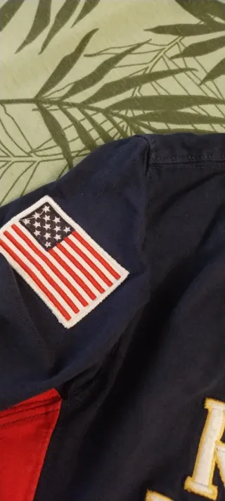 Felpa Ralph Lauren con bandiera USA