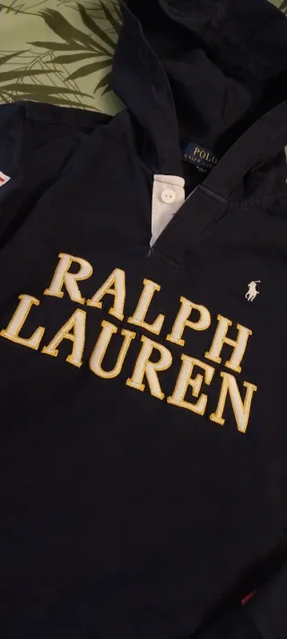 Felpa Ralph Lauren con bandiera USA