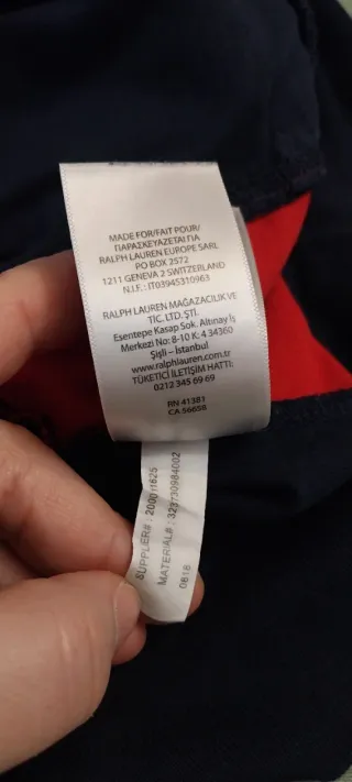 Felpa Ralph Lauren con bandiera USA