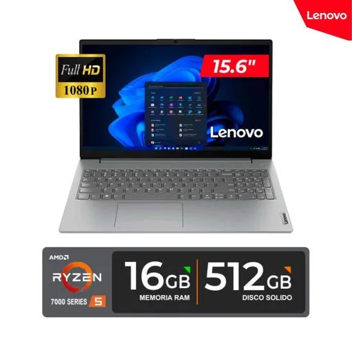 Lenovo 15.6 Full HD Ryzen 5 16GB RAM 512GB SSD