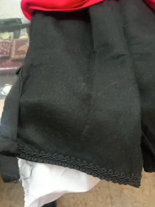 Traje Baturro Niño Negro y Rojo