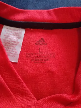Camiseta niño Adidas Roja Original