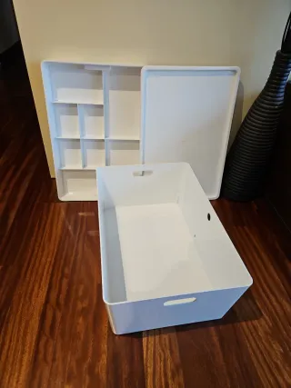 Caja almacenaje Kuggis Ikea Grande