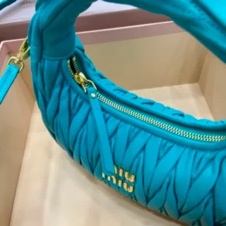 Borsetta Miu Miu Teal
