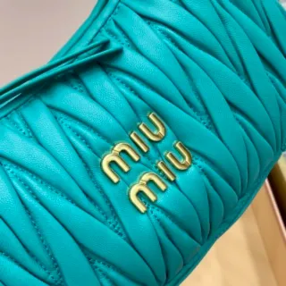 Borsetta Miu Miu Teal