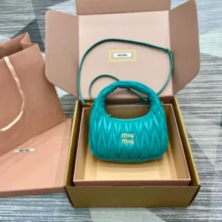 Borsetta Miu Miu Teal