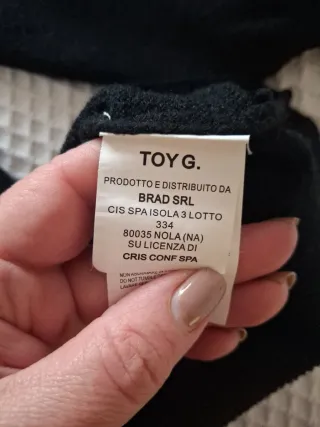 Vestito invernale nero taglia M/L