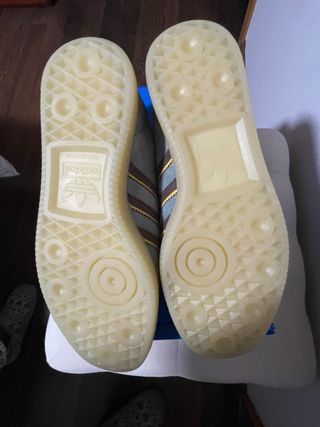 Zapatillas Adidas Malmö verde y marrón