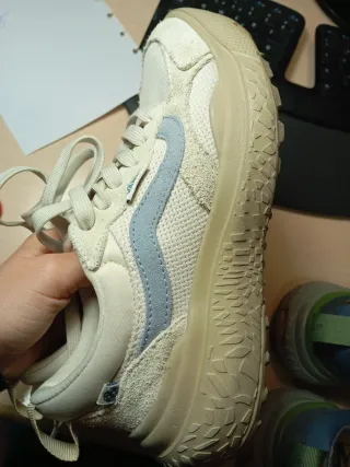 2 Pares Zapatillas Vans Beige/Azul