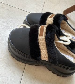 Pantofole JOMIX donna beige/nere taglia 39