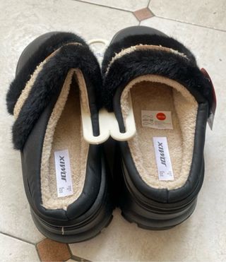 Pantofole JOMIX donna beige/nere taglia 39