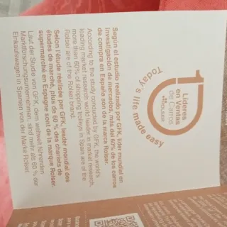 Carro de compra Rolser 4 ruedas nuevo