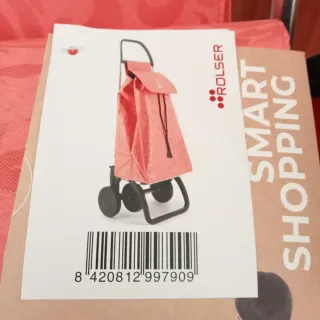 Carro de compra Rolser 4 ruedas nuevo