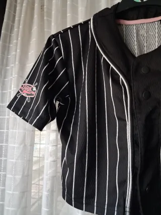 Camiseta Baseball Crop Tenth Talla S