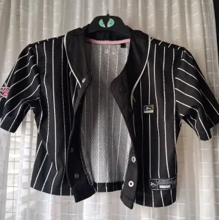 Camiseta Baseball Crop Tenth Talla S