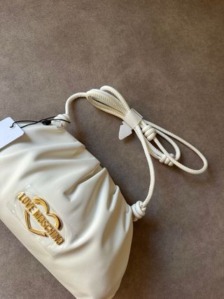 Bolso Love Moschino Blanco Nuevo