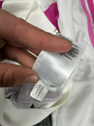 ¡¡OFERTA!! Talla S Chaqueta Adidas Blanca y Rosa