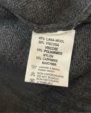 Maglione JOHN & JILL in Lana & Cashmere – Taglia M