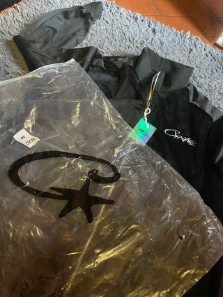 Felpa Corteiz Nera Taglia M