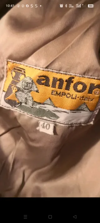 Vera pelliccia Anfon Emporio taglia 40