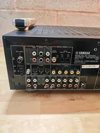 Receptor AV Yamaha RX-V595RDS Negro