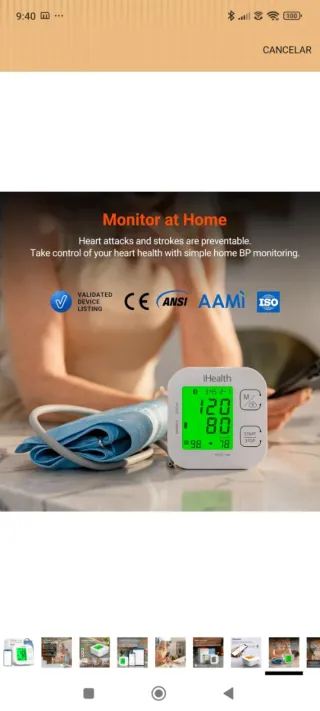 Tensiómetro digital iHealth Track Bluetooth NUEVO