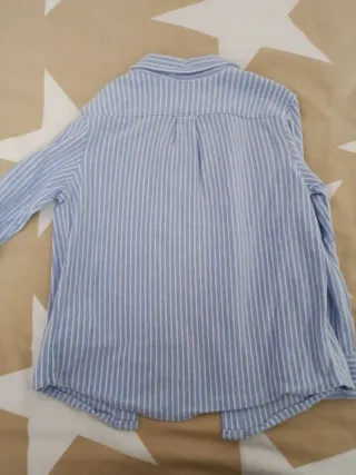 Camisa Polo Ralph Lauren T3 Rayas Azul