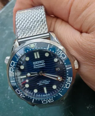 Reloj MOD Seiko Seamaster 007