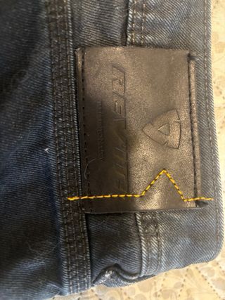 Pantalón moto mujer REV'IT! BROADWAY Azul vaquero