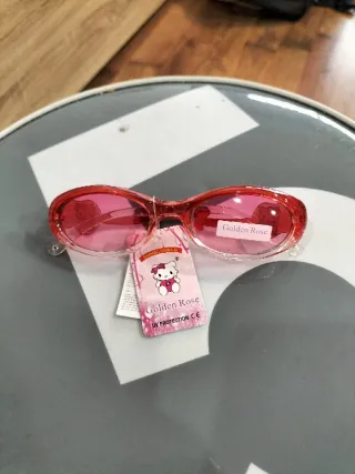Occhiali da sole per bambina Golden Rose nuovi
