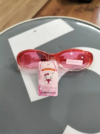 Occhiali da sole per bambina Golden Rose nuovi