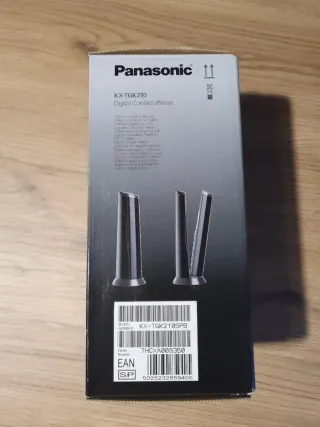 Teléfono Inalámbrico Panasonic Negro