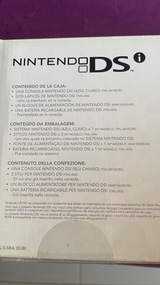 Nintendo DS Azul