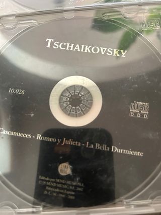 3 CDs Tchaikovsky Sinfonía Nº 6