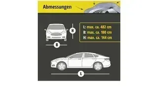 Funda para coche Walser Gris