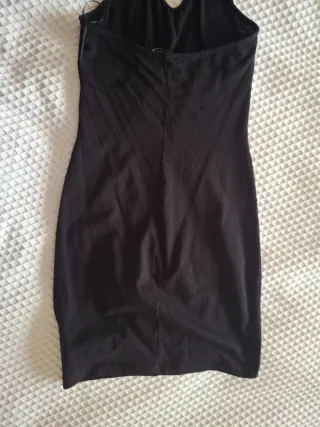 Vestito estivo scollato nero