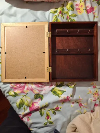 Cuadro decorativo flores secas